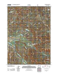2011 Map of Lake Creek, 2011 Print
