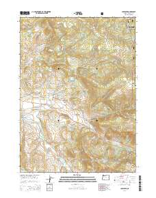 2014 Map of Lake Creek, 2014 Print