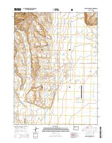 2014 Map of Lakeview Airport, 2014 Print