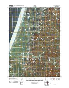 2011 Map of Langlois, 2011 Print