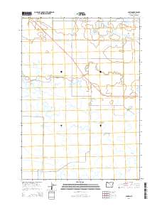 2014 Map of Lawen, 2014 Print