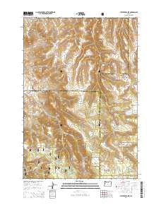 2014 Map of Lefevre Prairie, 2014 Print