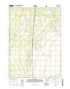 2014 Map of Lenz, 2014 Print