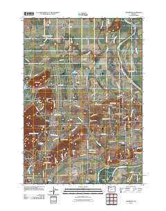 2011 Map of Lewisburg, 2011 Print