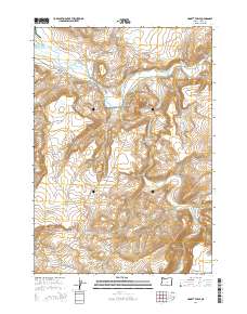 2014 Map of Liggett Table, 2014 Print