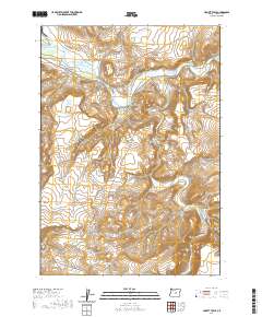2020 Map of Liggett Table, 2020 Print