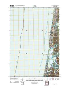 2011 Map of Lincoln City, 2011 Print