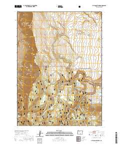 2020 Map of Little Honey Creek, 2020 Print