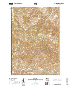 2020 Map of Little Lookout Mountain, 2020 Print