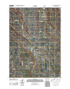 2011 Map of Location Butte, 2011 Print
