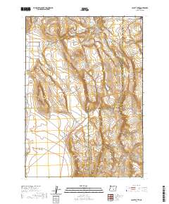 2020 Map of Locust Butte, 2020 Print
