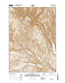 2014 Map of Log Creek, 2014 Print