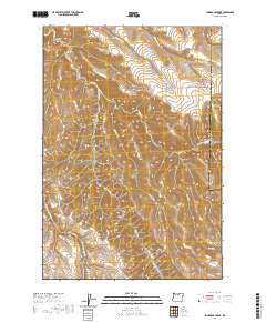 2020 Map of Lone Rock Creek, 2020 Print