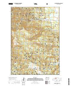 2020 Map of Lookout Mountain, 2020 Print