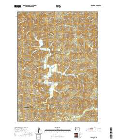 2020 Map of Loon Lake, 2020 Print