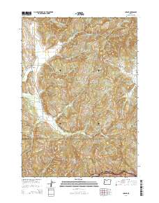 2014 Map of Lorane, 2014 Print