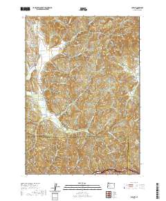 2020 Map of Lorane, 2020 Print