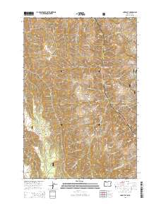 2014 Map of Lord Flat, 2014 Print