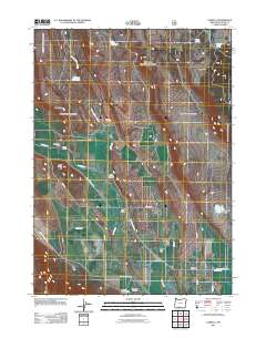 2011 Map of Lorella, 2011 Print