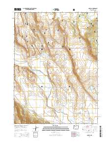 2014 Map of Lorella, 2014 Print