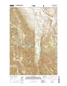 2014 Map of Lostine, 2014 Print