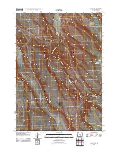 2011 Map of Lunch Lake, 2011 Print