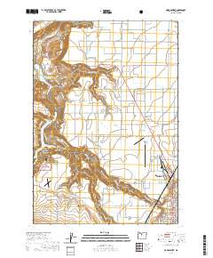 2020 Map of Madras West, 2020 Print