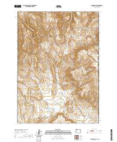 2020 Map of Mahogany Gap, 2020 Print
