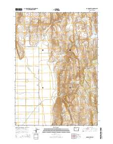 2014 Map of Mahon Creek, 2014 Print