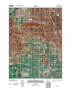 2011 Map of Malin, 2011 Print