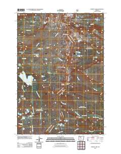 2011 Map of Marion Lake, 2011 Print