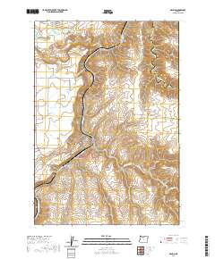 2020 Map of Maupin, 2020 Print