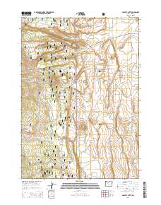 2014 Map of McCarty Butte, 2014 Print