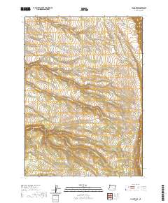 2020 Map of McCoy Ridge, 2020 Print