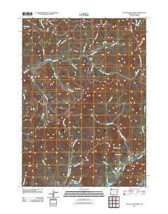 2011 Map of McCullough Creek, 2011 Print