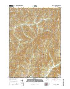 2014 Map of McCullough Creek, 2014 Print