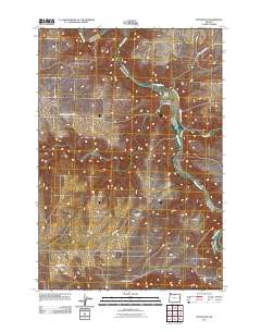 2011 Map of McDonald, 2011 Print