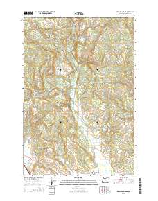 2014 Map of Meacham Corner, 2014 Print