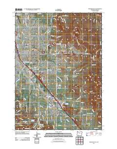 2011 Map of Medford East, 2011 Print