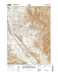 2014 Map of Medford East, 2014 Print