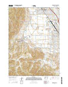 2014 Map of Medford West, 2014 Print