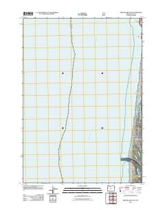 2011 Map of Mercer Lake OE W, 2011 Print