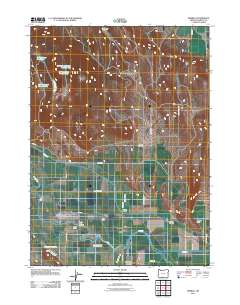 2011 Map of Merrill, 2011 Print