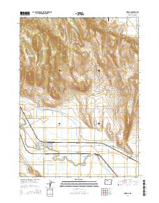 2014 Map of Merrill, 2014 Print