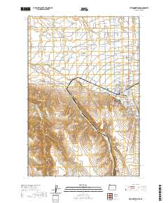 2020 Map of Milton-Freewater, 2020 Print