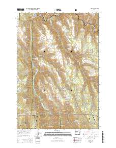 2014 Map of Minam, 2014 Print
