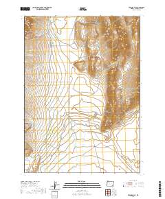 2020 Map of Miranda Flat, 2020 Print
