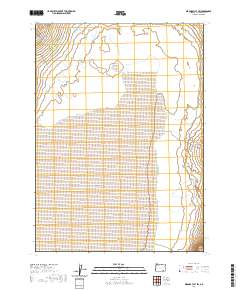2020 Map of Miranda Flat SW, 2020 Print