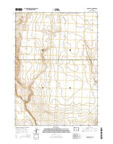 2014 Map of Misery Flat, 2014 Print