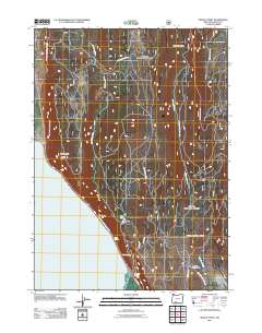 2011 Map of Modoc Point, 2011 Print